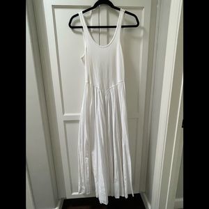 Free People 90s style white dress.